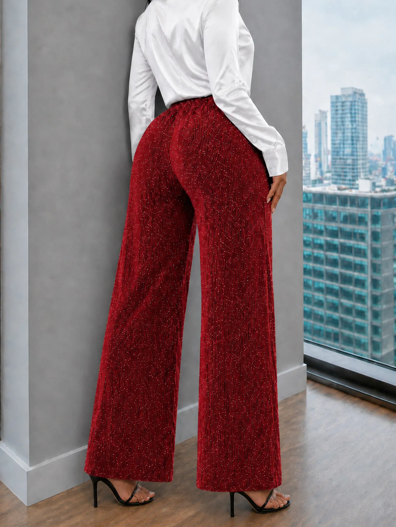 3361 PANTALON BRILLOSO 11201